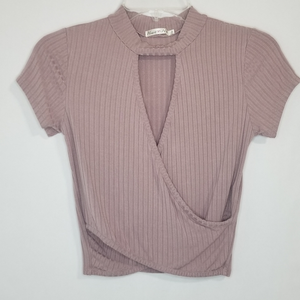 🔴Dusty Rose Crop Top